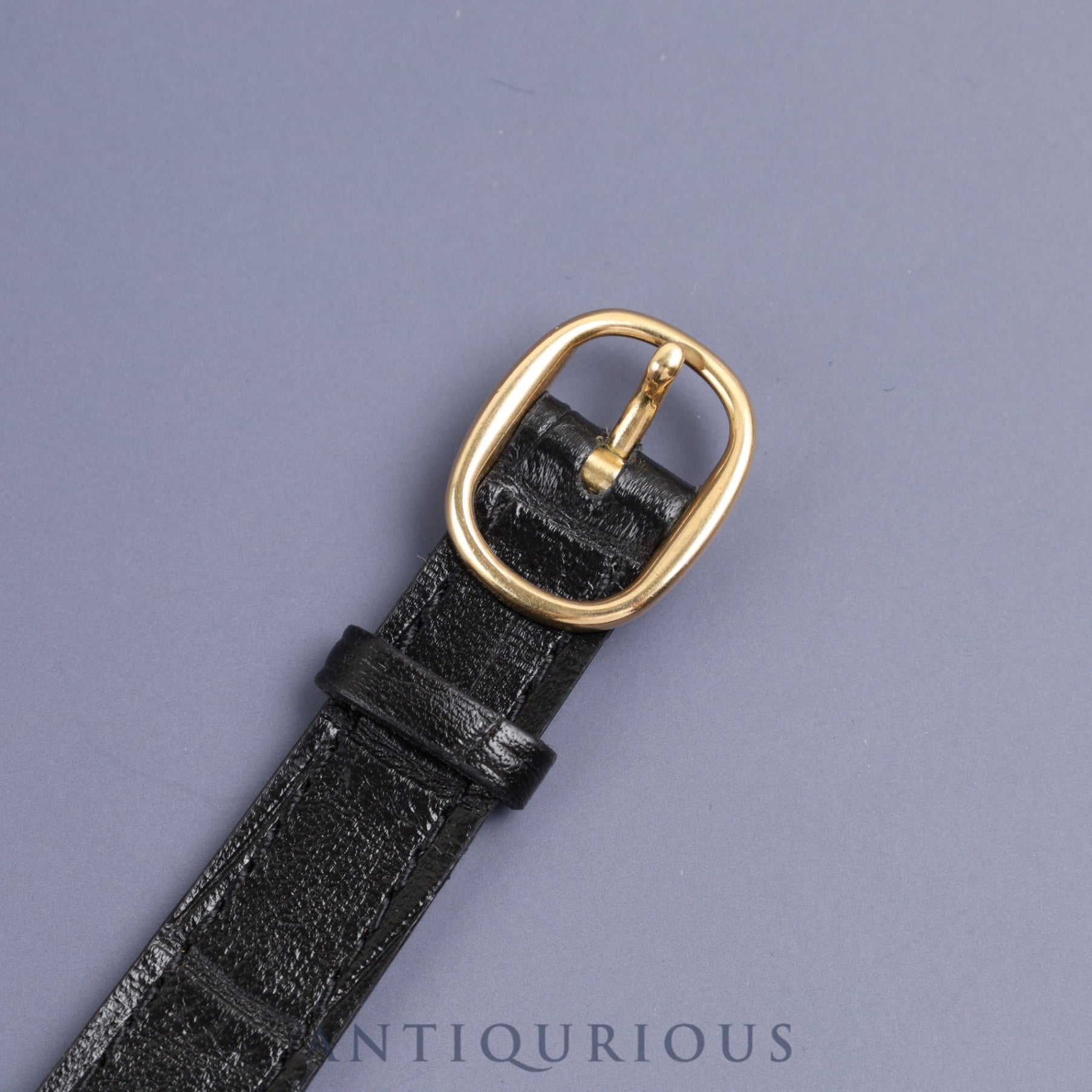 Patek Philippe Golden Ellipse 4216 Manual winding Cal.16-250 750YG Leather Genuine buckle (750) Blue dial Overhauled