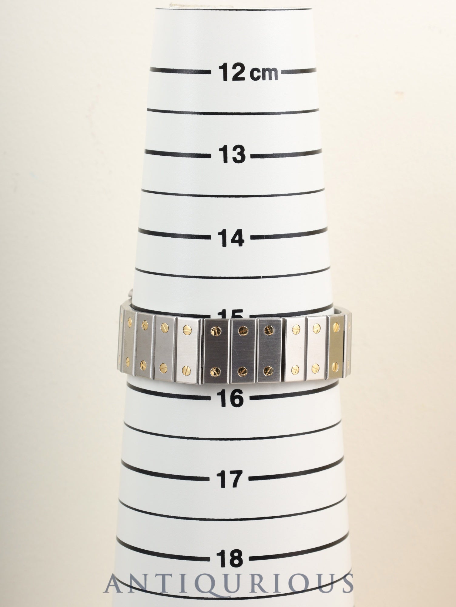 Cartier Santos Galbee LM 81036288/2961 Automatic Caliber 2671 Stainless Steel/Yellow Gold White Roman Dial Overhauled