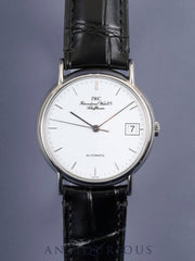 IWC IW351318 ポートフィノ 自動巻き Cal.C37521 SS 革 純正尾錠（SS） ホワイト文字盤 オーバーホール済み アイダブリュシー