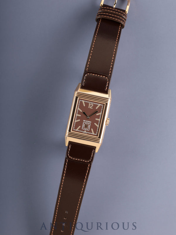 Jaeger-LeCoultre Grande Reverso Ultra Thin Q2782560 / 277.2.22 Manual winding Cal.822/2 750PG Leather JLC pin buckle (750PG) Brown dial Box Warranty (2015) Repair statement (2020) Overhauled