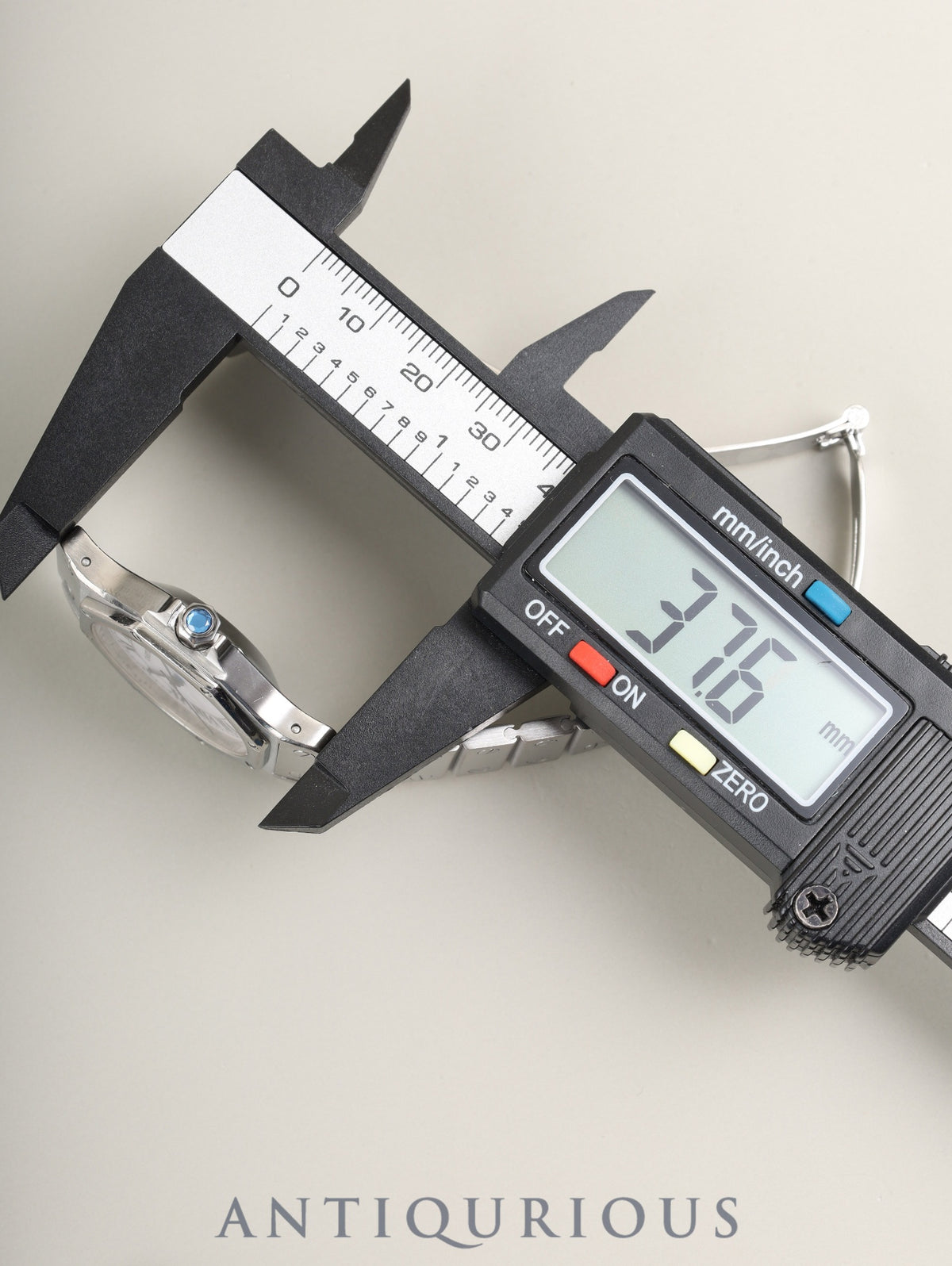 カルティエ サントス オクタゴン LM 2965 自動巻き Cal.ETA2671 SS SS ホワイトローマン文字盤（SWISS MADE表記）カルティエブティックにてコンプリートサービス済み