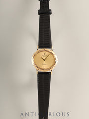 Rolex Cellini 4181 Manual Winding Cal.1600 18K Leather Genuine Pin Buckle (GP) Champagne Dial Warranty (1977) Overhauled