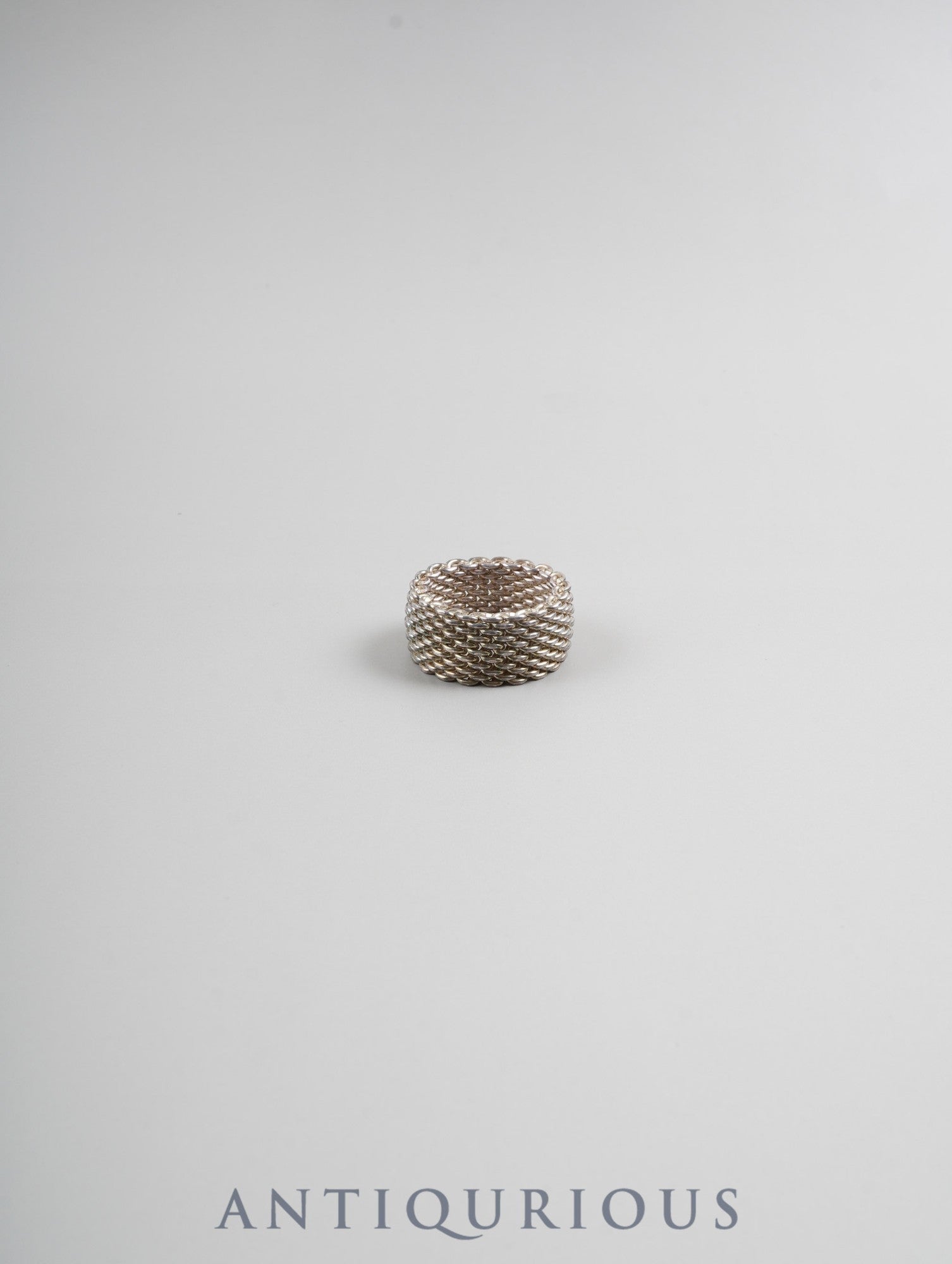 ティファニー リング サマセット スターリングシルバー 約14号 箱 保存袋