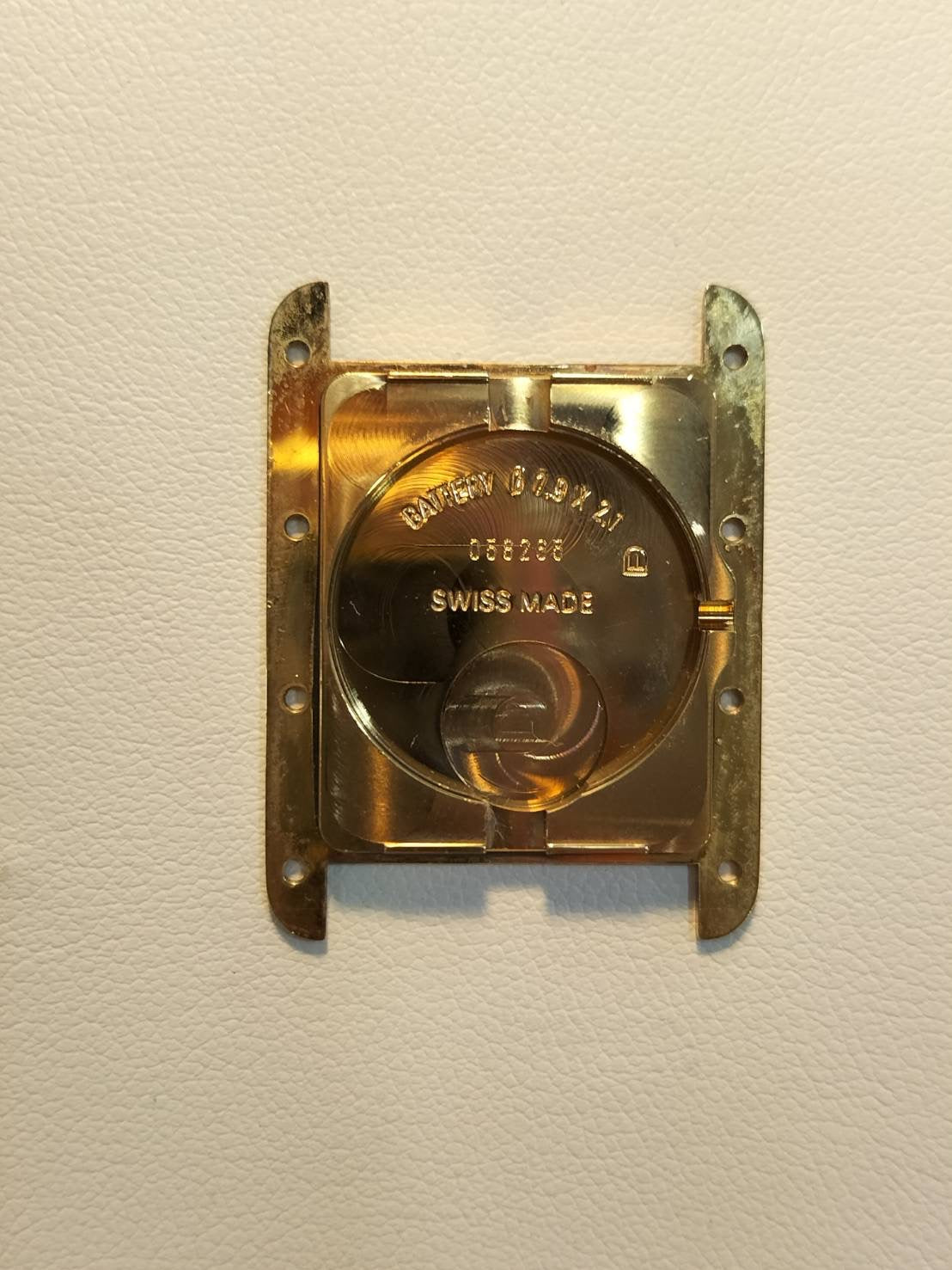 Cartier Must Tank GM (XL) 2413 Quartz Cal.687 SV925 Leather Genuine Pin Buckle (GP) Ivory Roman Dial (SWISS MADE marking) Box Manual Warranty (blank) Overhauled