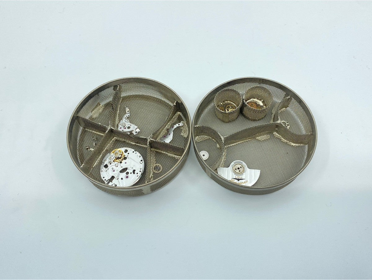 Longines DolceVita L5.757.4 Automatic Caliber 592.2 Stainless Steel Leather Strap with Genuine Stainless Steel Buckle, Silver Dial, Overhauled