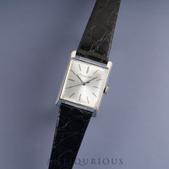 IWC オールドインター 手巻き Cal.C.401 Pm900 革 純正尾錠（SS） シルバー文字盤 オーバーホール済み アイダブリュシー