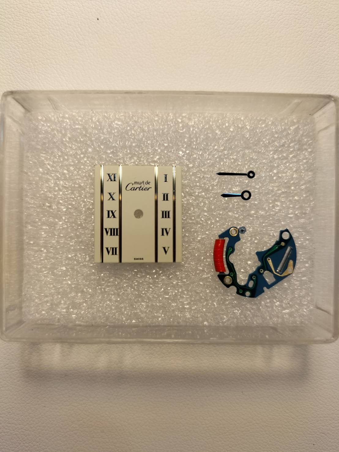 カルティエ マストタンク SM 5057001 クォーツ Cal.057 SV925 革 純正ピンバックル（GP）ストレートローマン文字盤（SWISS表記）オーバーホール済み