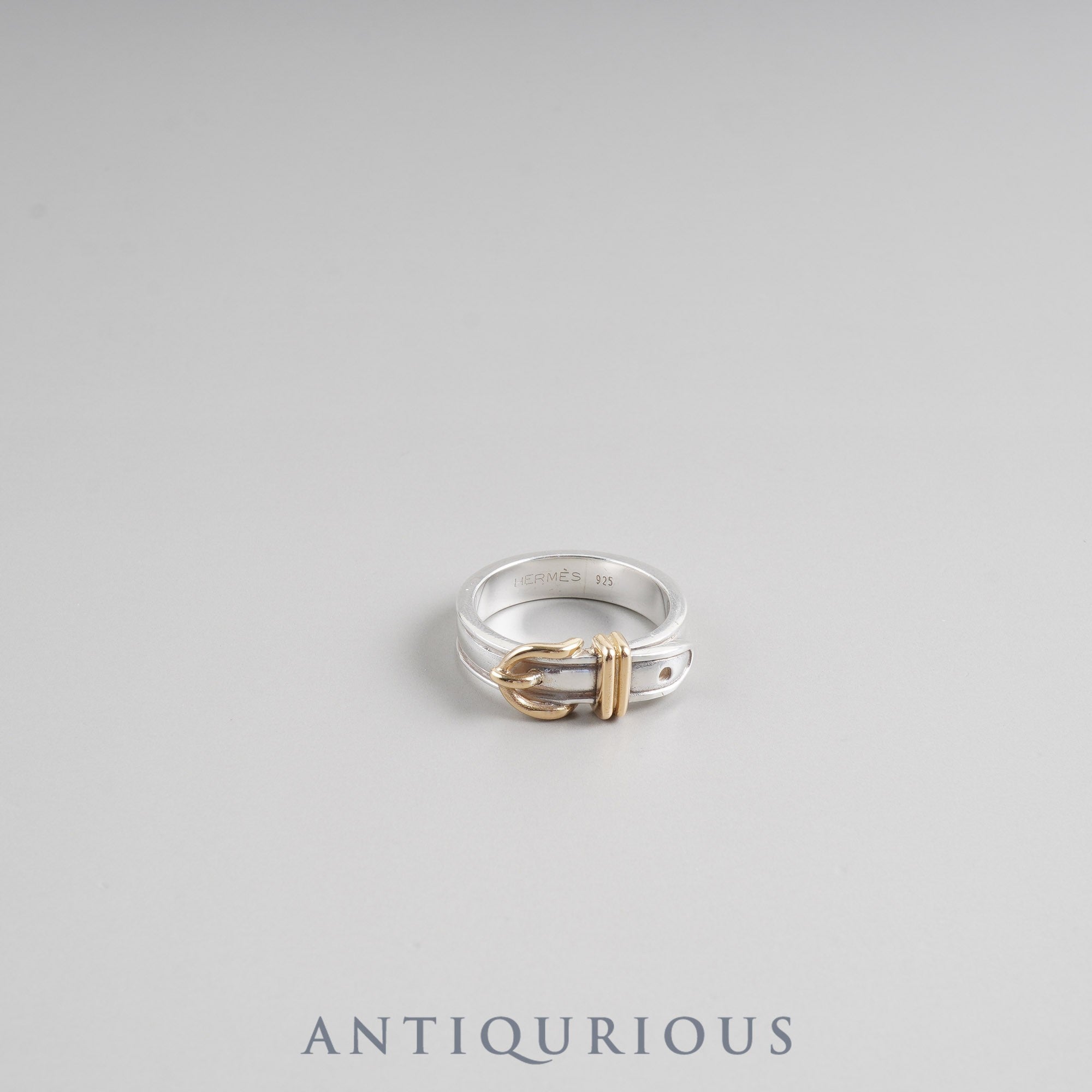 Hermes ring, Santur, SV925/750, approximately size 14