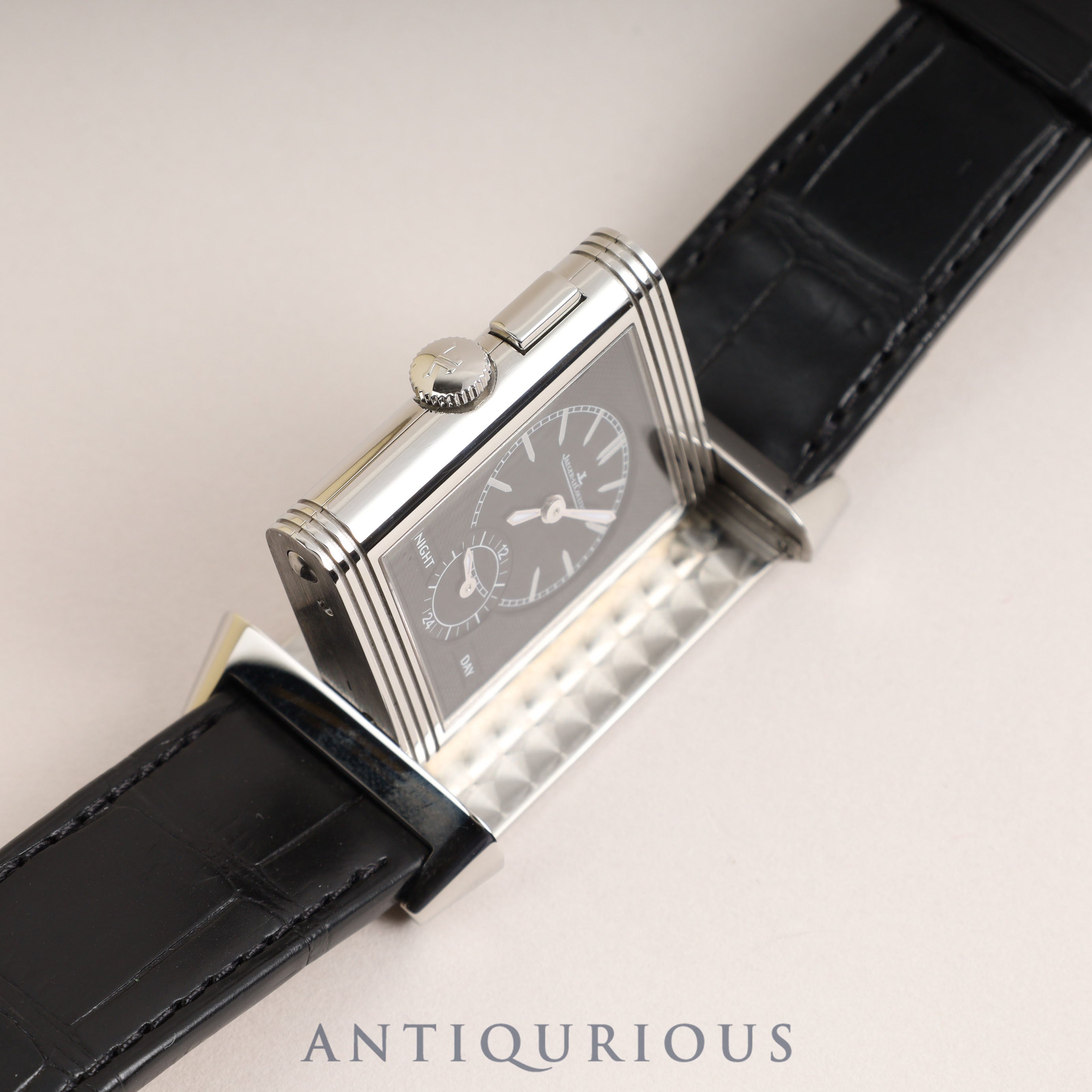 JAEGER・LECOULTRE ジャガー・ルクルト グランドレベルソウルトラスリムデュオ Q3788570（278.8.54） |  東京銀座のヴィンテージウォッチ専門店 - ANTIQURIOUS