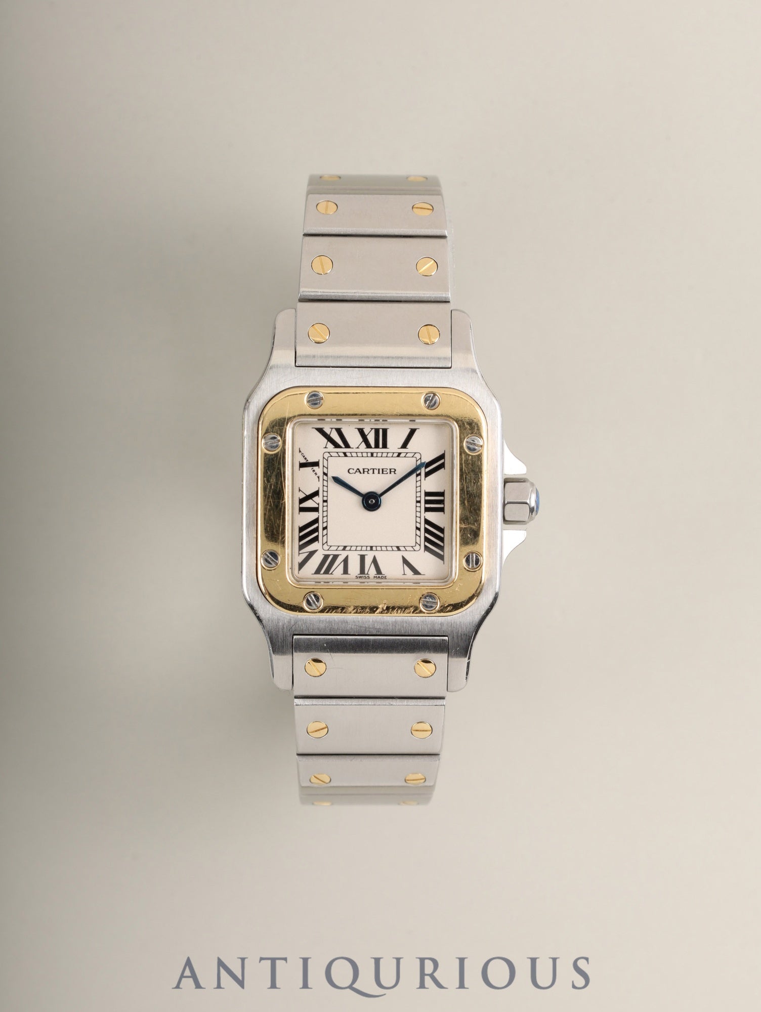 カルティエ サントス ガルベ SM W20012C4 / 1567 クォーツ Cal.157 SS