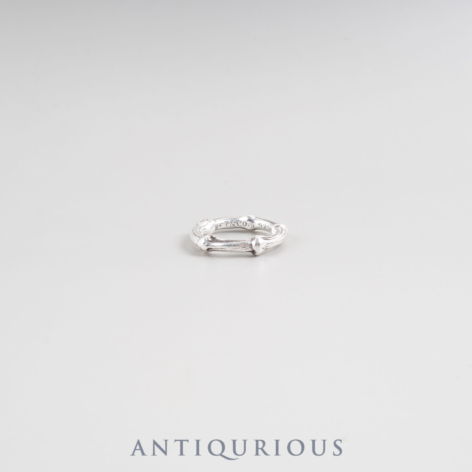 ティファニー リング バンブー SV925 実寸約14.5号 1996刻 | 東京銀座