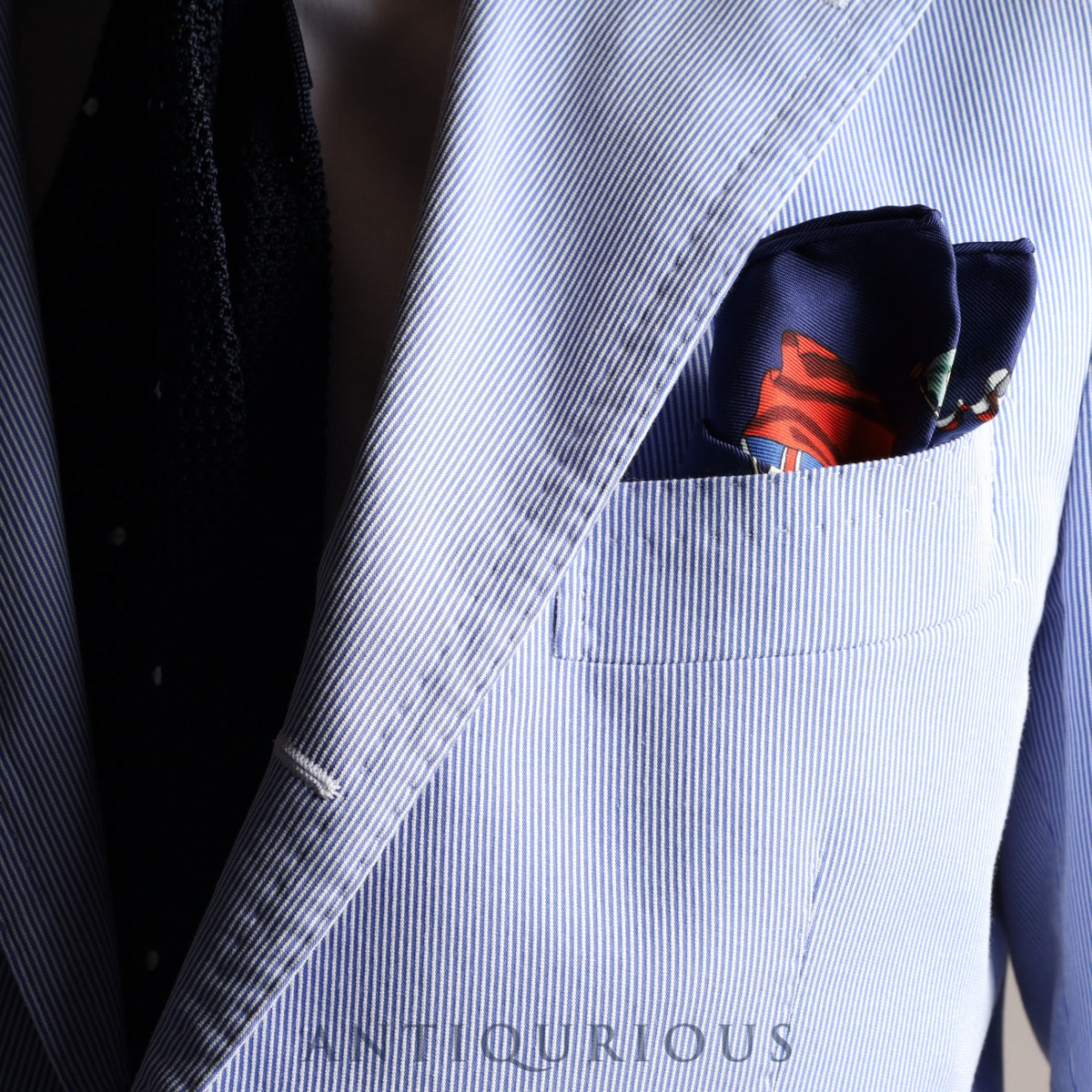 エルメス スカーフ カレ45 PAVOIS 船旗 SILK100%