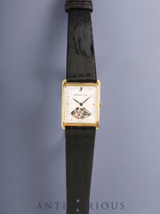 オーデマ・ピゲ スクエアケース 手巻き Cal.2003/2 750YG 革 純正尾錠（750YG） シルバー文字盤 オーバーホール済み