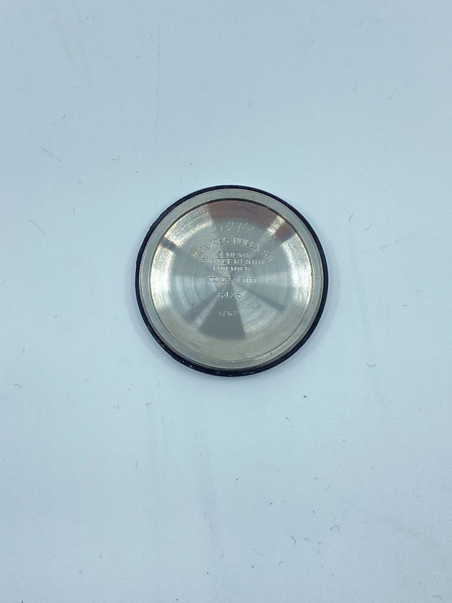 ロレックス オイスター プレシジョン 6426 手巻き Cal.1225 SS SS ブラック文字盤 87番台（1962年） オーバーホール済み