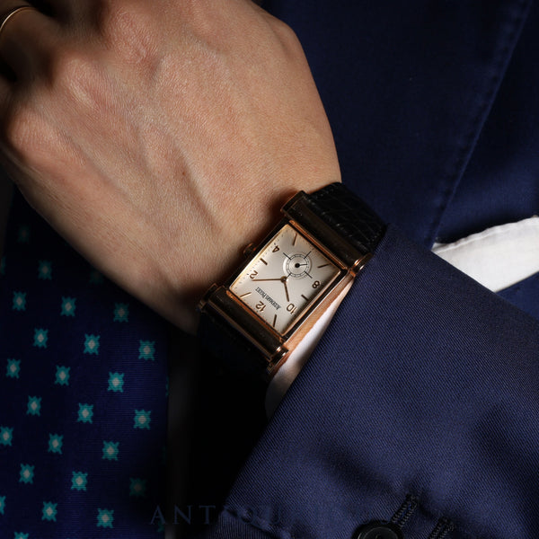 オーデマ・ピゲ カナぺ 149340R.00.A002XX.01 手巻き Cal.2085/2832 PG 革 純正尾錠（750）アイボリー文字盤 紙箱 コンプリートサービス済み