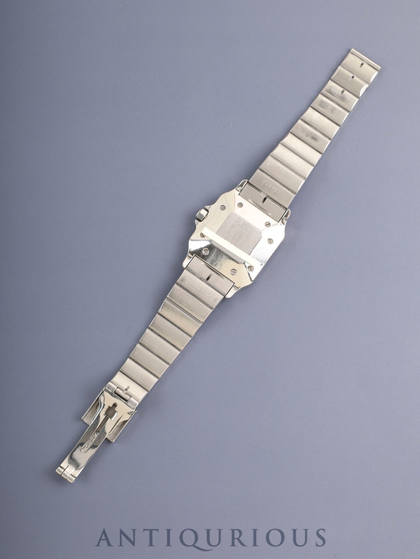 Cartier Santos Carrée LM 2960 Automatic Cal. ETA2671 SS SS White Roman Dial (SWISS marking) Overhauled
