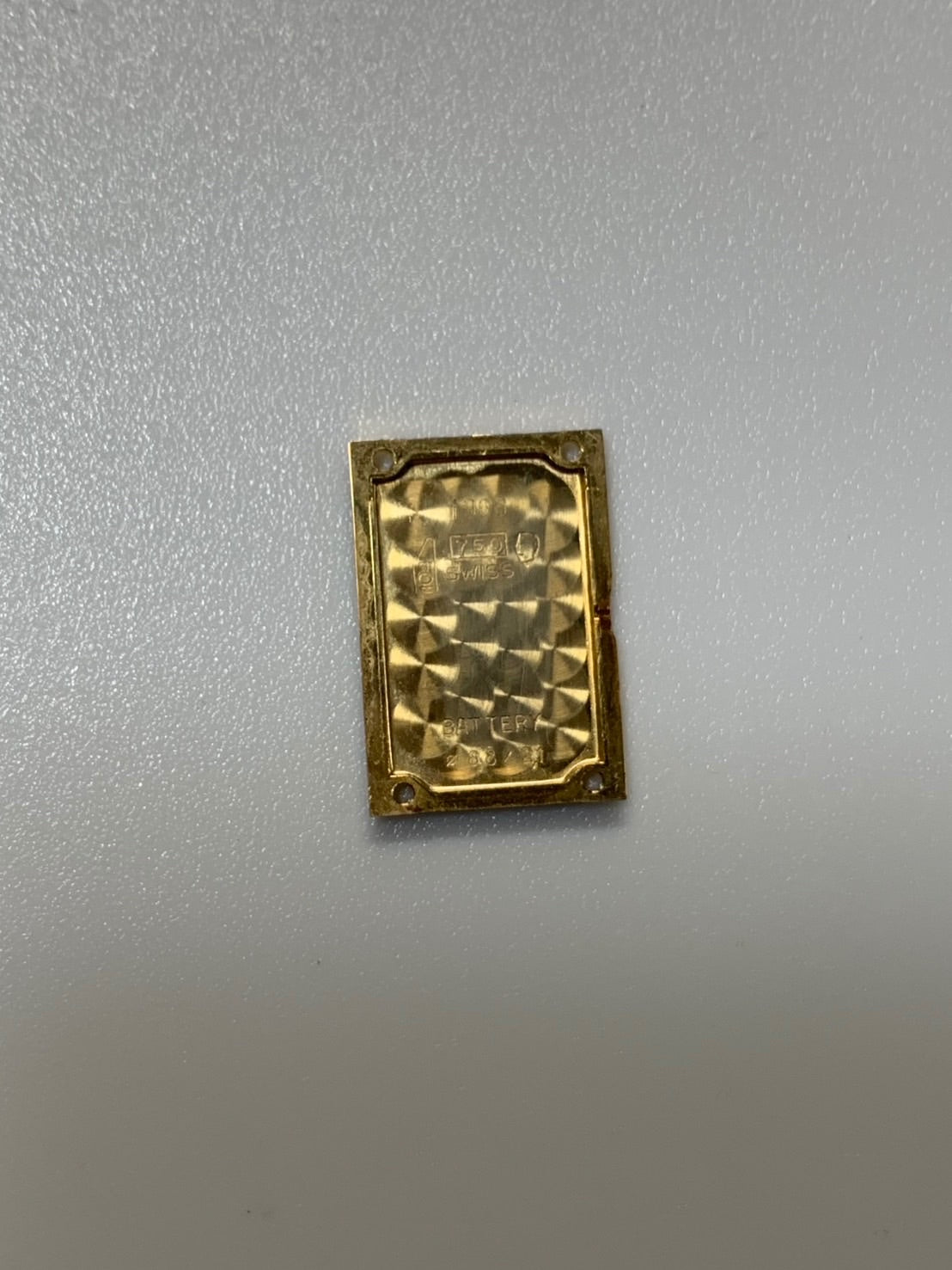 カルティエ タンク アロンジェ SM W1501753 / 828004 クォーツ Cal.028（ETA280.002） 750YG 革 社外ピンバックル（GP） アイボリーローマン文字盤 オーバーホール済み