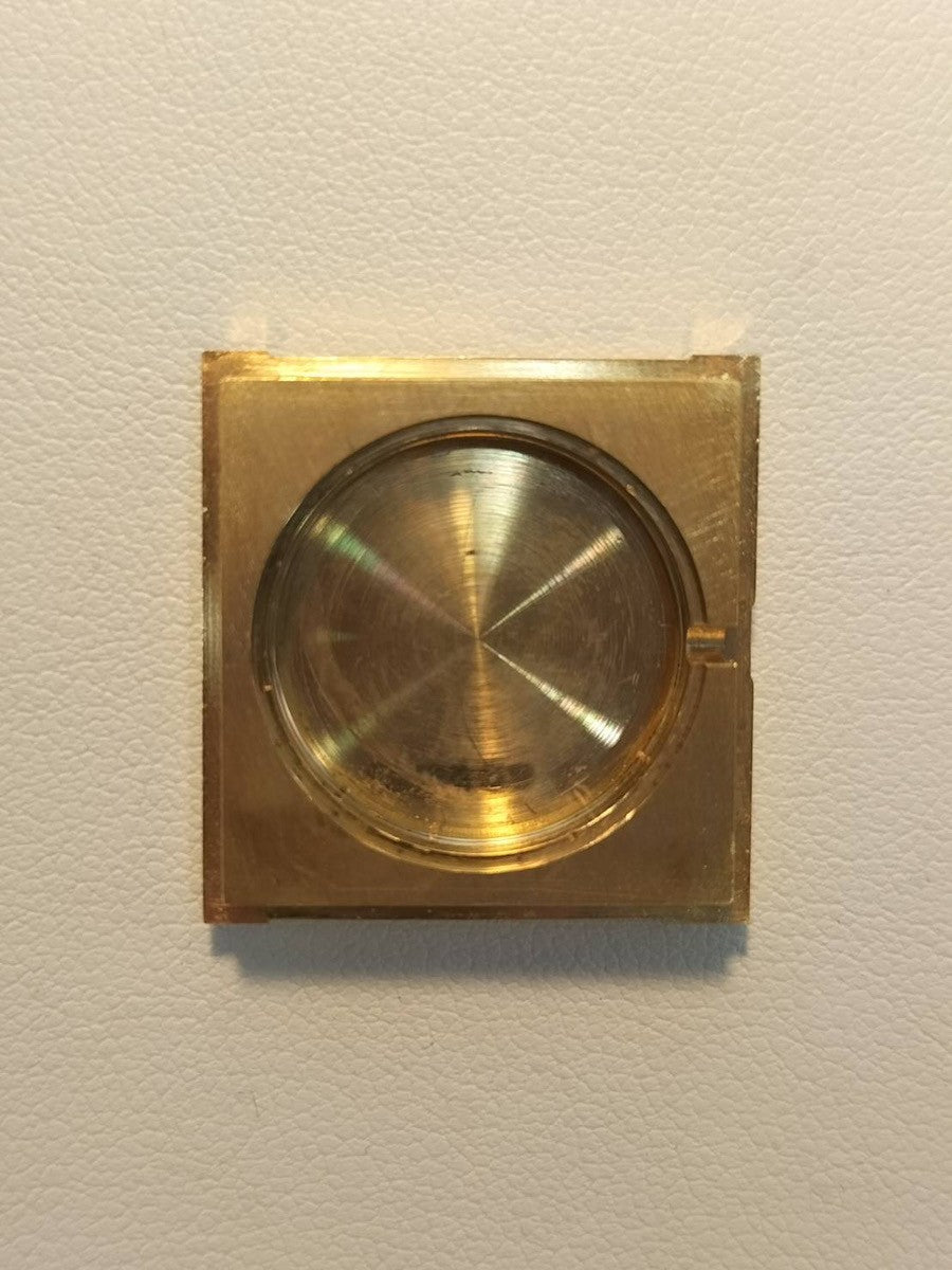 Cartier Must Tank LM 6 182065 Manual Winding Caliber 78-1 SV925 Leather Strap with Genuine GP Buckle Ivory Roman Dial Overhauled