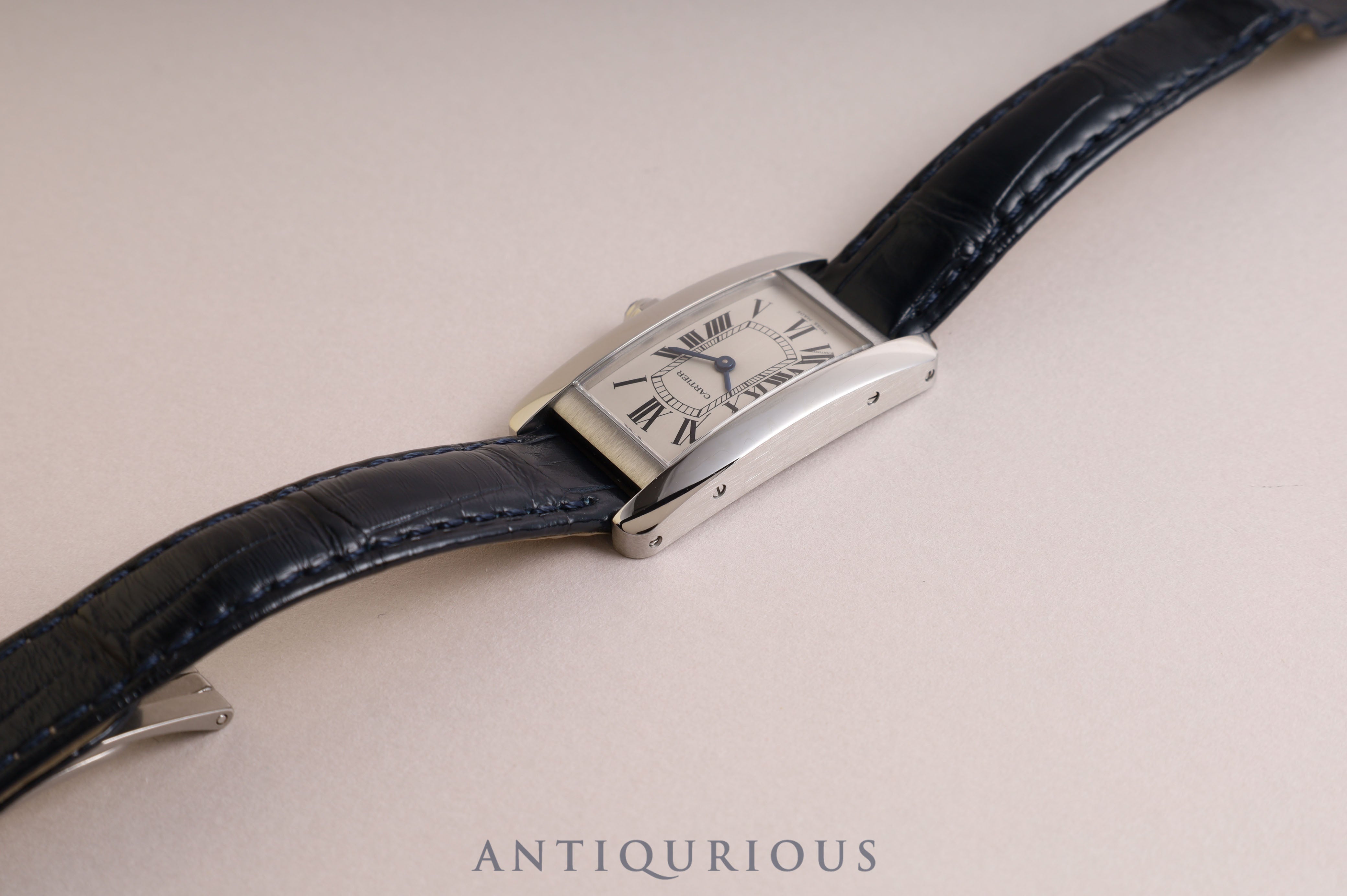 Cartier Tank Americaine SM QZ WSTA0016 Box and warranty included New finish