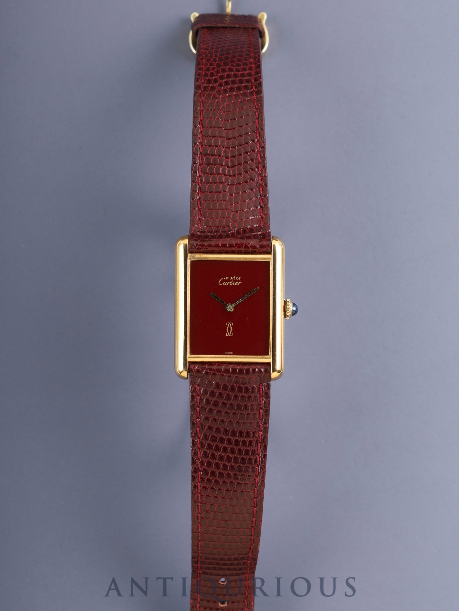 カルティエ マストタンク LM 手巻き Cal.78-1 純正革ベルト 純正尾錠