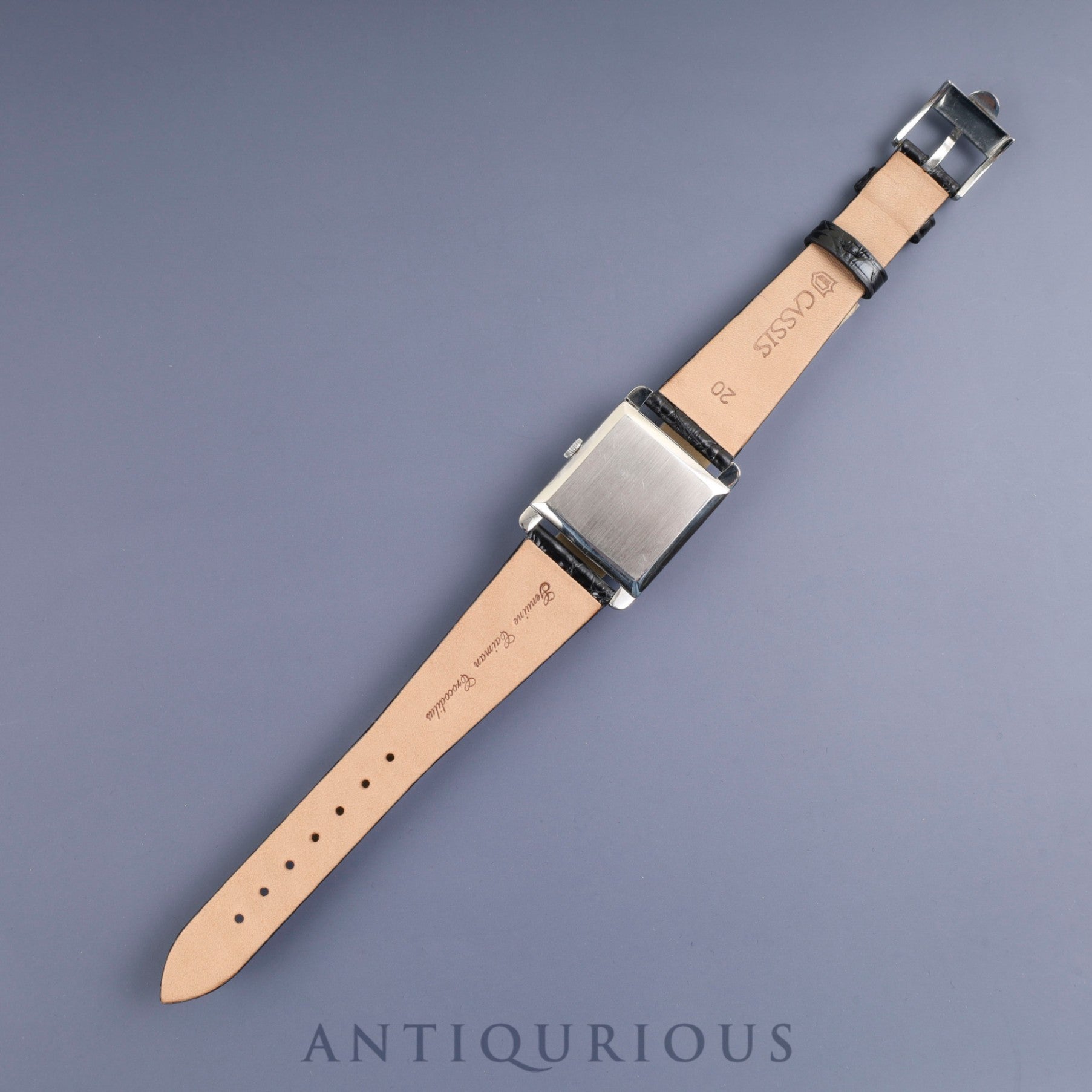 IWC オールドインター 手巻き Cal.C.401 Pm900 革 純正尾錠（SS） シルバー文字盤 オーバーホール済み アイダブリュシー