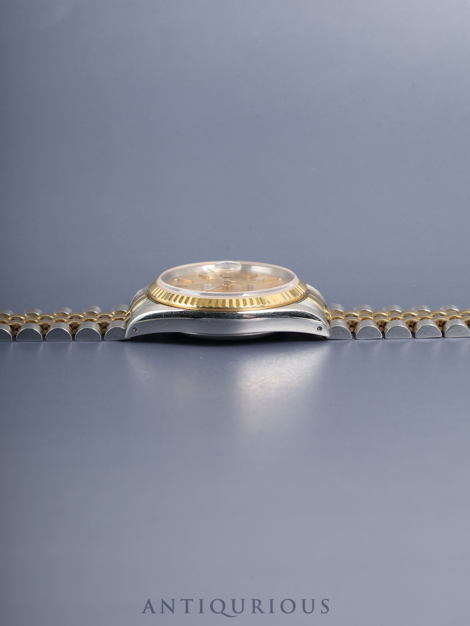 Rolex Datejust 16233 Automatic Cal.3135 SS/YG SS/YG Champagne Dial (SWISS MADE) L Serial (1989-1990) Warranty (undated) Box Overhauled
