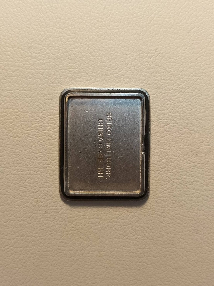 Seiko SUP250P/V115-0BD0 North American Exclusive Import Model, Solar, GP/SS Leather, Genuine GP Buckle, White Roman Dial, Overhauled