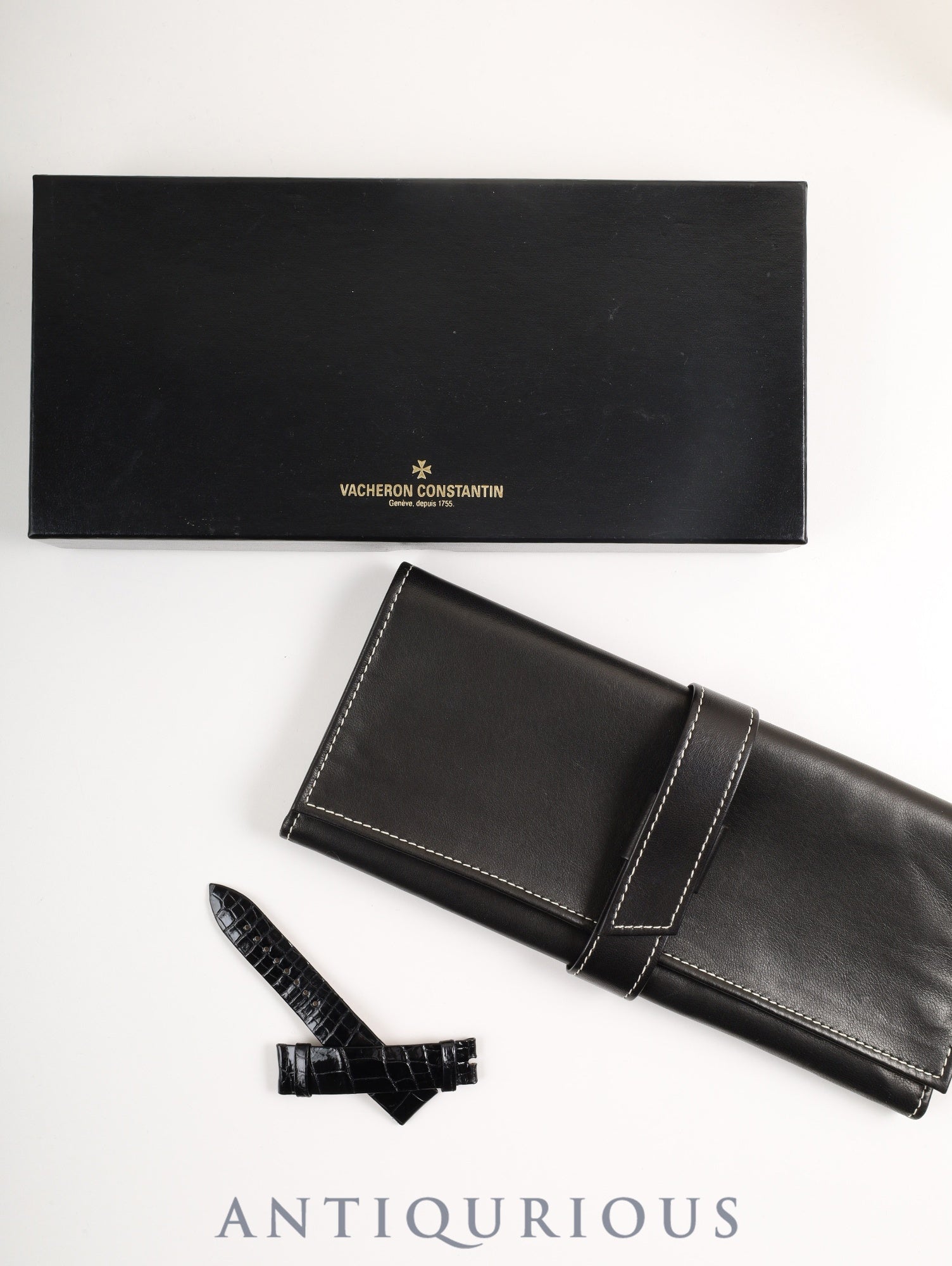 Vacheron Constantin Patrimony 33093/3 Manual Winding Cal.1003/2 750 Leather Genuine Buckle (750) White Dial Box Case Overhauled