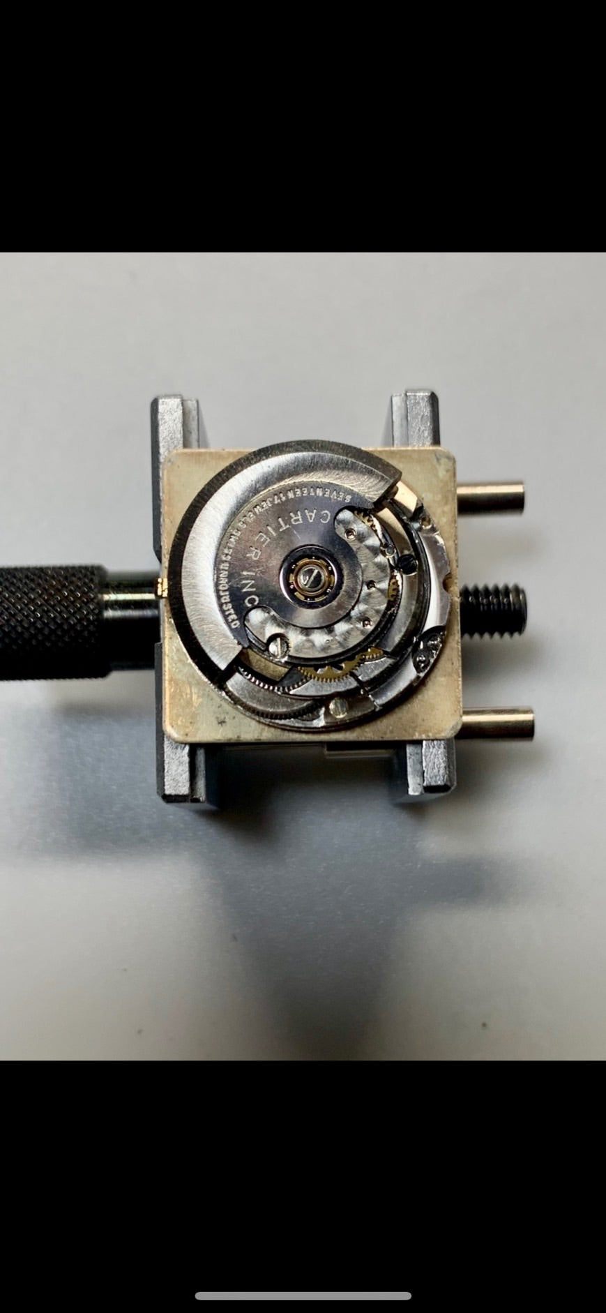 カルティエ サントス カレ LM 2961 自動巻き Cal.2671 SS/YG SS/YG ホワイトローマン文字盤（SWISS表記） 冊子 保証書（1981年）オーバーホール済み
