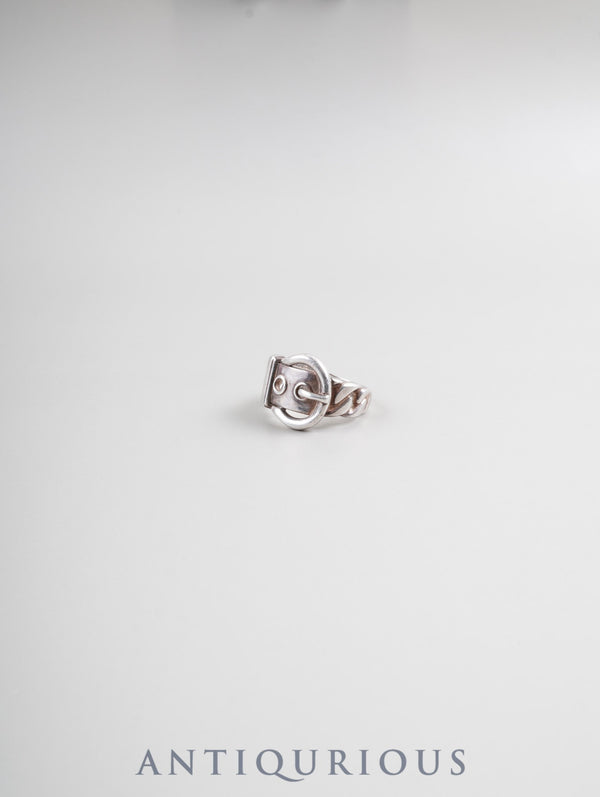 エルメス リング ブックルセリエ スターリングシルバー 約11号