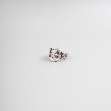 エルメス リング ブックルセリエ スターリングシルバー 約11号