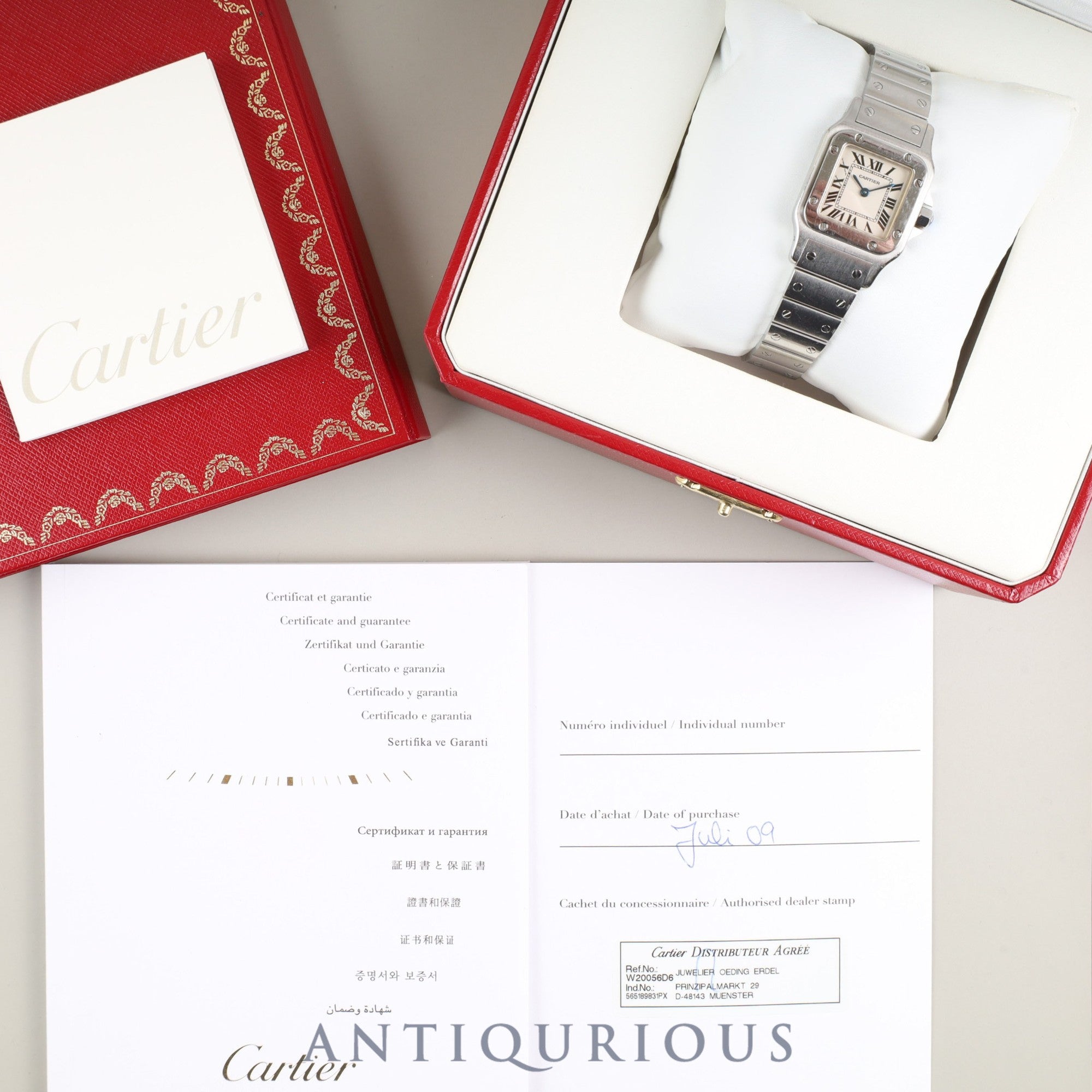 カルティエ サントスガルベの腕時計（CARTIER）| 東京銀座の