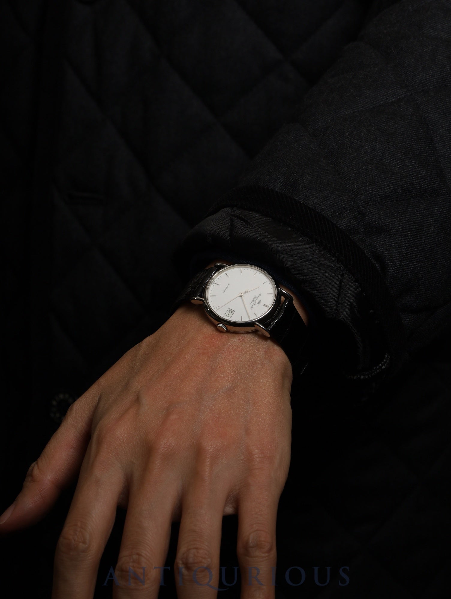 IWC ポートフィノ 3513 自動巻き Cal.37521 SS 純正革ベルト 純正尾錠（SS）ホワイト文字盤 冊子 保証書（1990年） オーバーホール済み アイダブリュシー