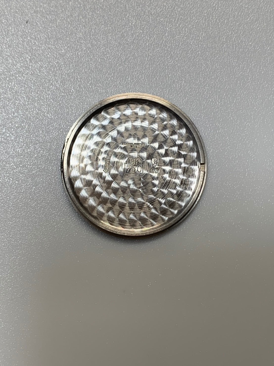 Audemars Piguet Round Quartz Cal.2612 750WG Leather Original Pin Buckle (750WG) Silver Dial Overhauled