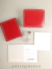 Cartier Must 21 1340 Quartz Cal.690 SS SS Silver Dial (SWISS marking) Box, Booklet, Warranty (2000), Overhauled