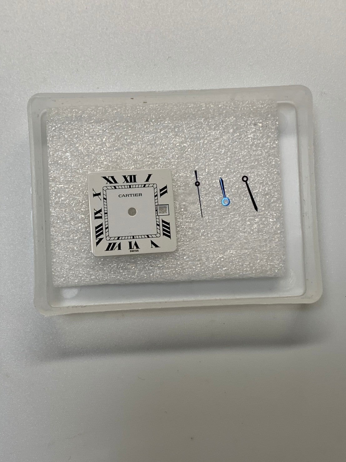 Cartier Santos Carrée LM 2960 Automatic Cal. ETA2671 SS SS White Roman Dial (SWISS marking) Overhauled