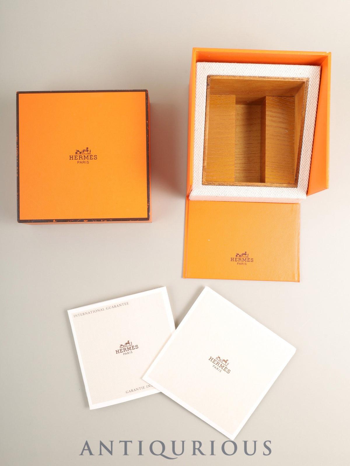 エルメス クロアジュール CR1.240 クォーツ Cal.976.001 SS/GP SS/GP ゴールド文字盤（SWISS MADE表記）箱 保証書（1997年）オーバーホール済み