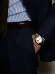 ロレックス デイトジャスト 1601 自動巻き Cal.1570 SS/YG SS/YG シルバー文字盤 38番（1973年）国際サービス保証（2014年）オーバーホール済み