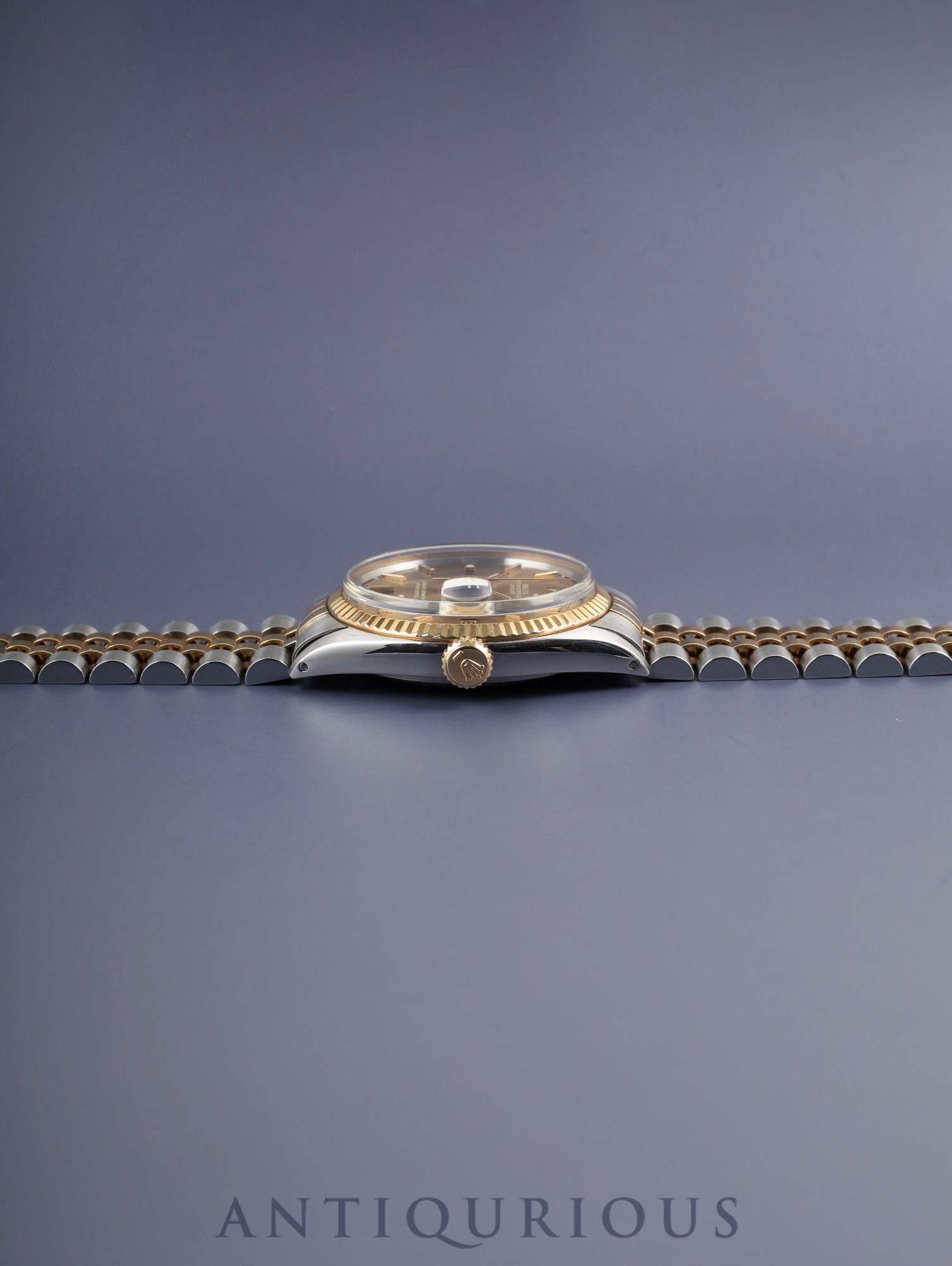 ロレックス デイトジャスト 1601/3 自動巻き Cal.1570 SS/YG SS/YG ゴーストシャンパン文字盤 30番台（1970年） オーバーホール済み