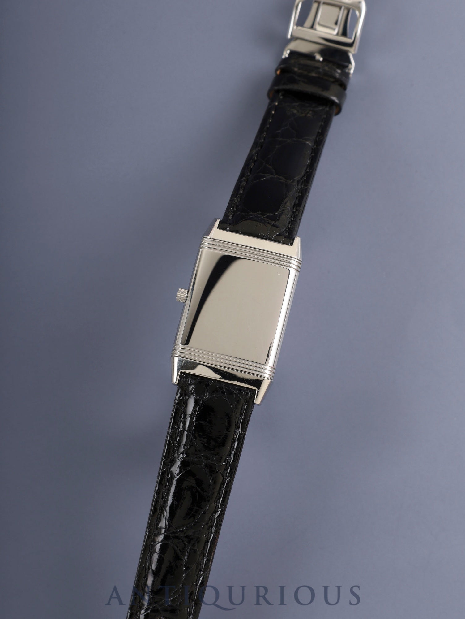 ジャガー・ルクルト レベルソ クラシック 250.8.86 / 250.840.862 手巻き Cal.864/1 SS 革 純正Dバックル（SS）シルバーアラビア文字盤 オーバーホール済み