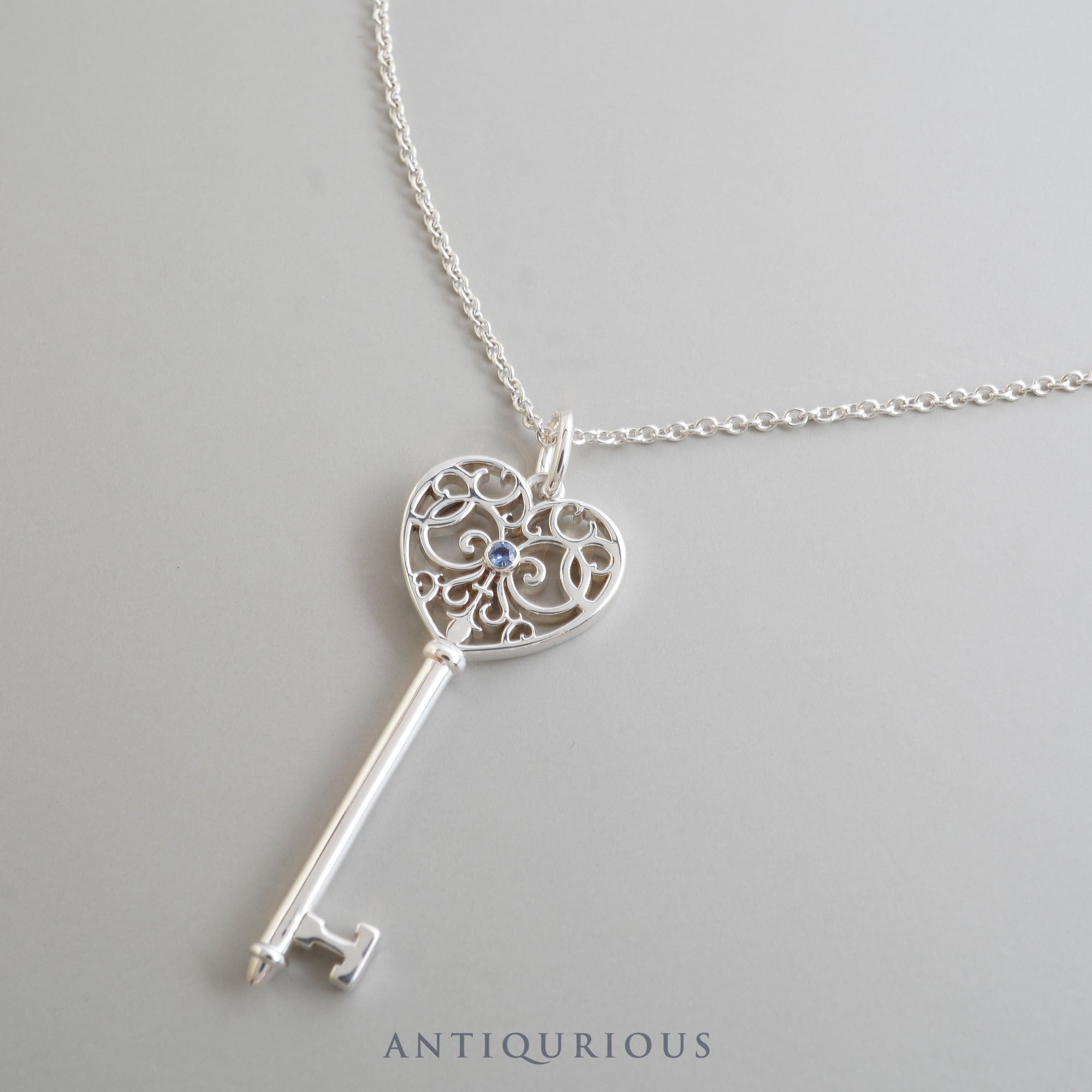 Tiffany necklace key motif