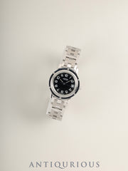 Hermès Clipper CL4.210 Quartz Stainless Steel Black Dial Overhauled