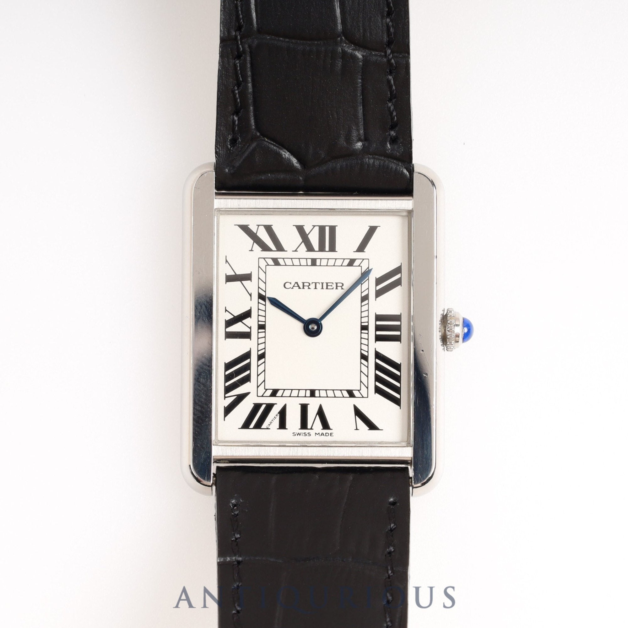 Cartier Tank Solo LM QZ Silver Dial