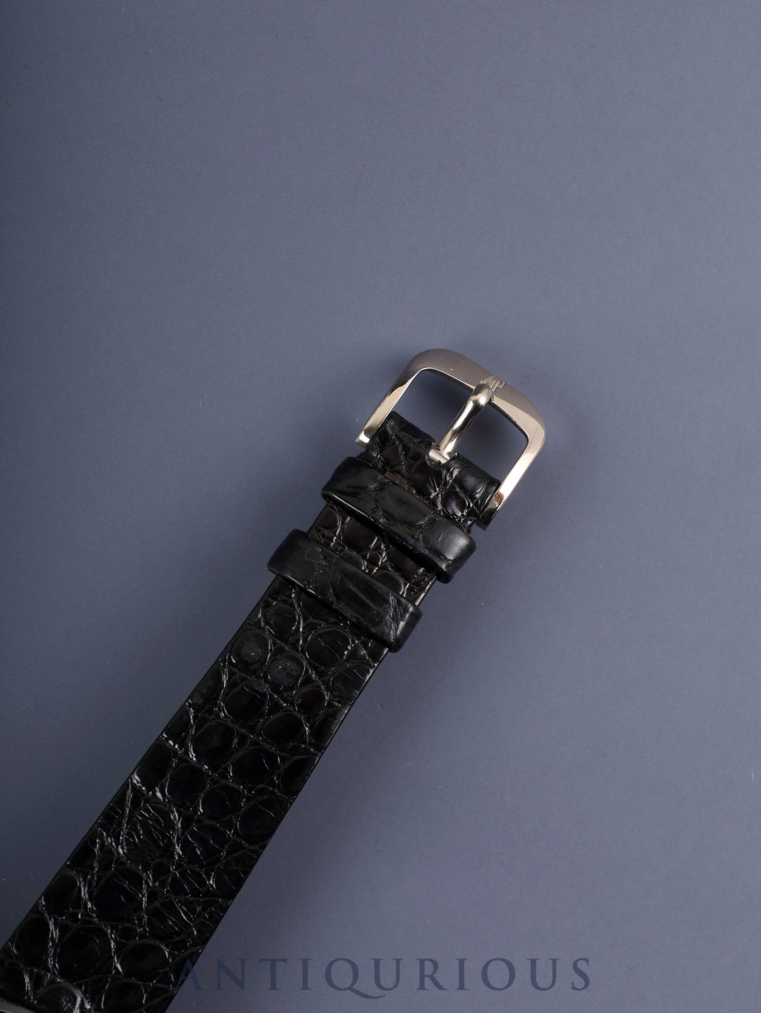 オーデマ・ピゲ エクストラフラット 4791BC.0.0002 手巻き Cal.2080 750WG 純正革ベルト 純正尾錠（750WG） シルバー文字盤 タグ オーバーホール済み