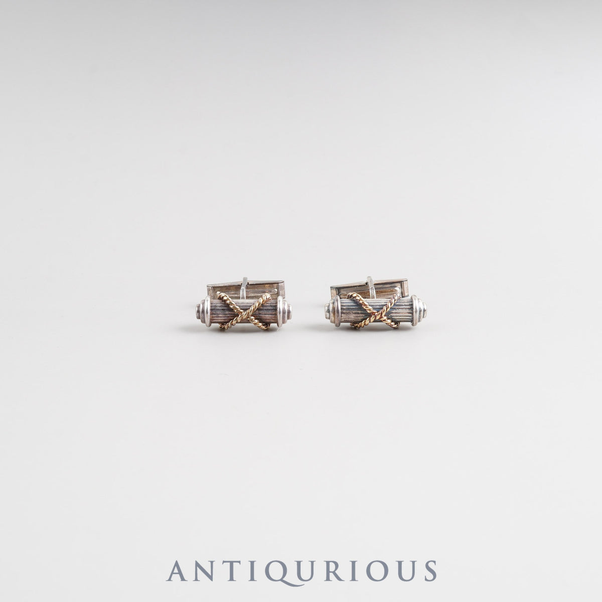 Tiffany Cufflinks Signature Two-tone SV925/750