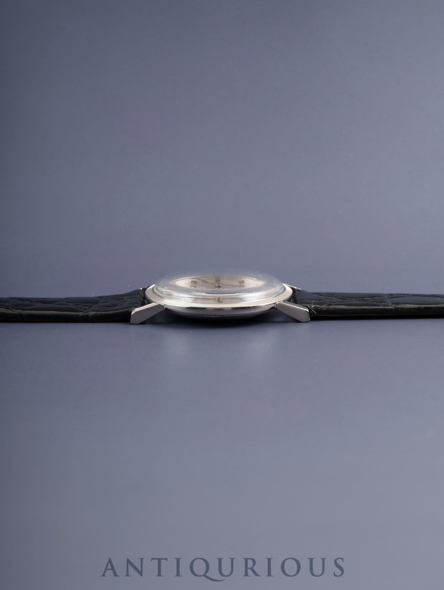 ヴァシュロン・コンスタンタン ラウンド センターセコンド 6406 自動巻き Cal.K1002 750WG 革 社外ピンバックル（SS）ホワイト文字盤 オーバーホール済み