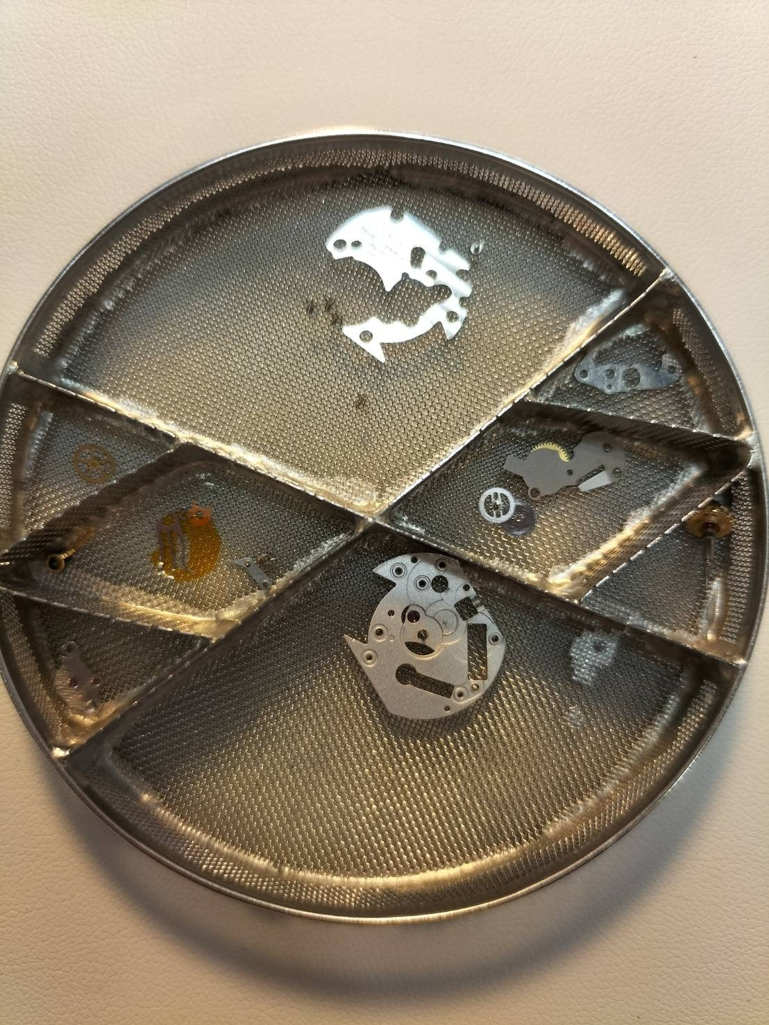 カルティエ マストタンク SM 5057001 クォーツ Cal.057 SV925 革 純正Dバックル（GP） オパラン文字盤（SWISS表記）オーバーホール済み 新品仕上げ済み