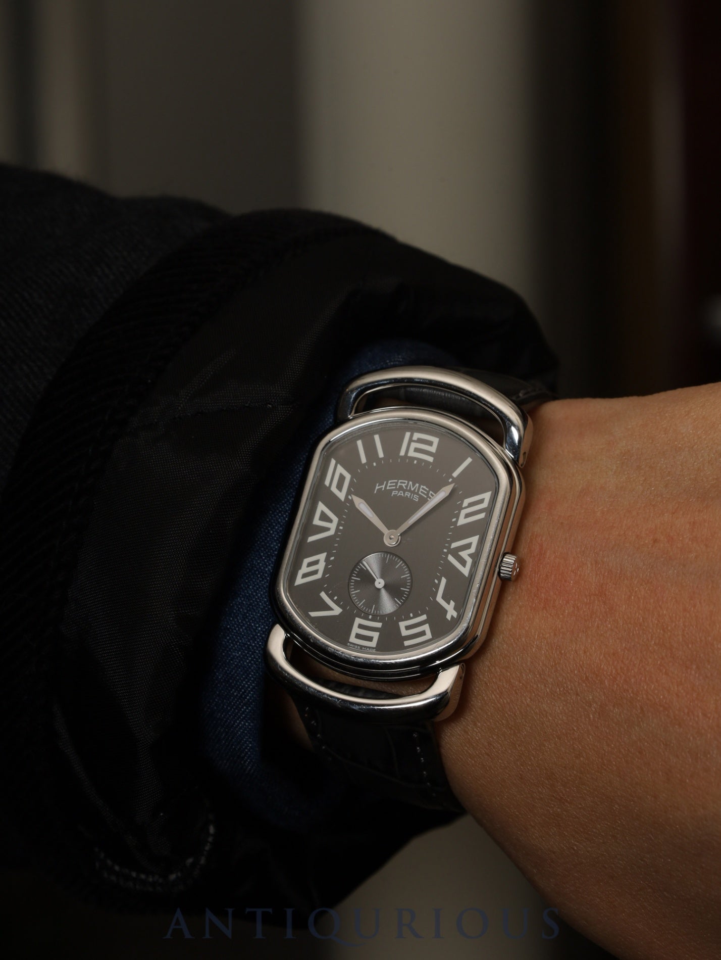 エルメス ラリー スモールセコンド RA1.810 クォーツ Cal.980.163 SS