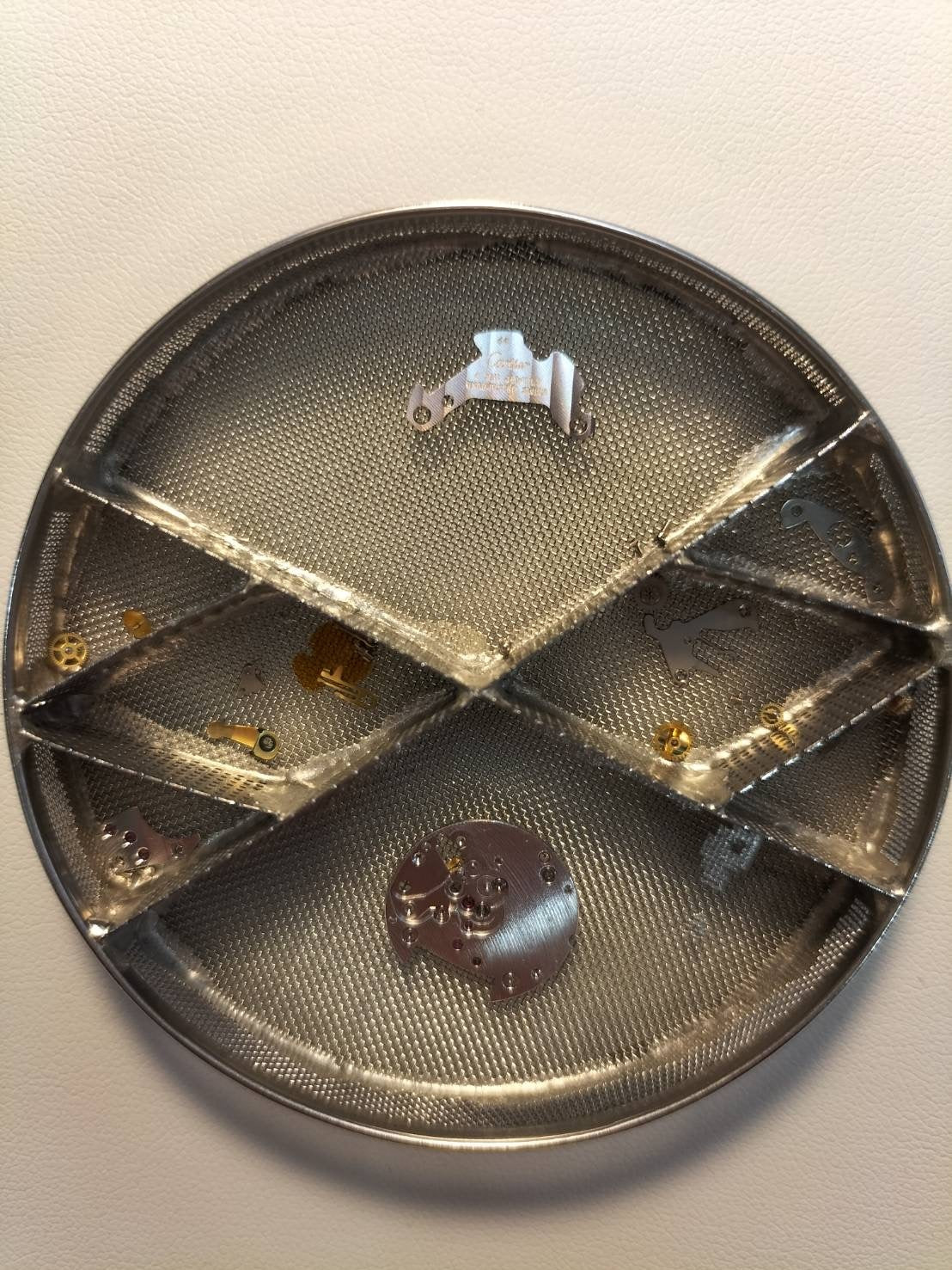 カルティエ マストタンク SM 84919223 / 3 66001 クォーツ Cal.66 SV925 革 純正ピンバックル（GP）フロントトリニティ文字盤（SWISS表記）済み