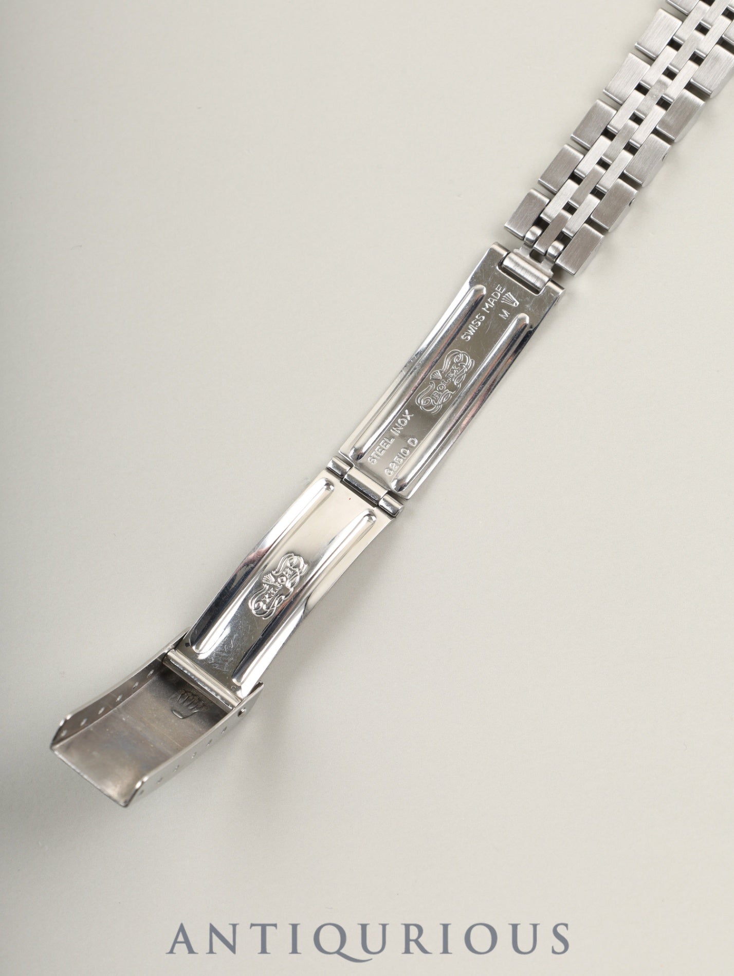 ロレックス デイトジャスト レディ 69174 自動巻き Cal.2135 SS/WG SS シルバー文字盤 箱 冊子 保証書（1989年）オーバーホール済み